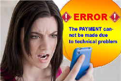 Making a payment and there is no communication